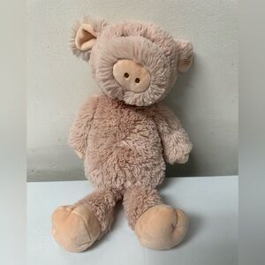 Ty Attic Treasures Otis 12" Plush Dusty Pink Pig Stuffed Animal